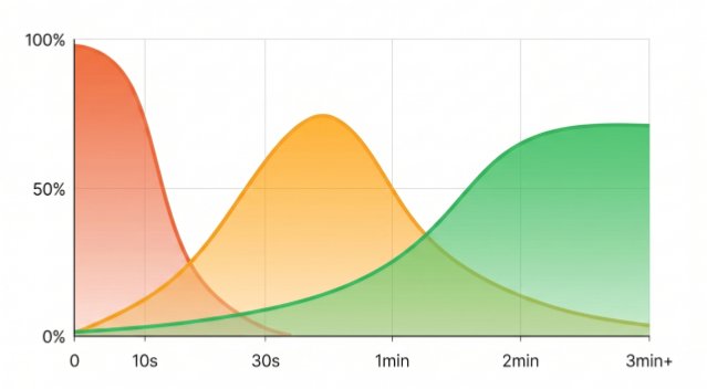 Energy systems contribution over time